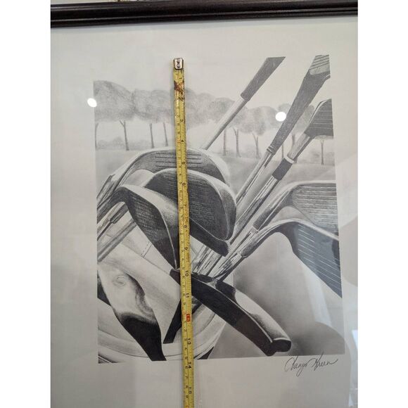 REALISM GOLF ART - Original Artwork "Fore-Shadowing" - Picture 6 of 11